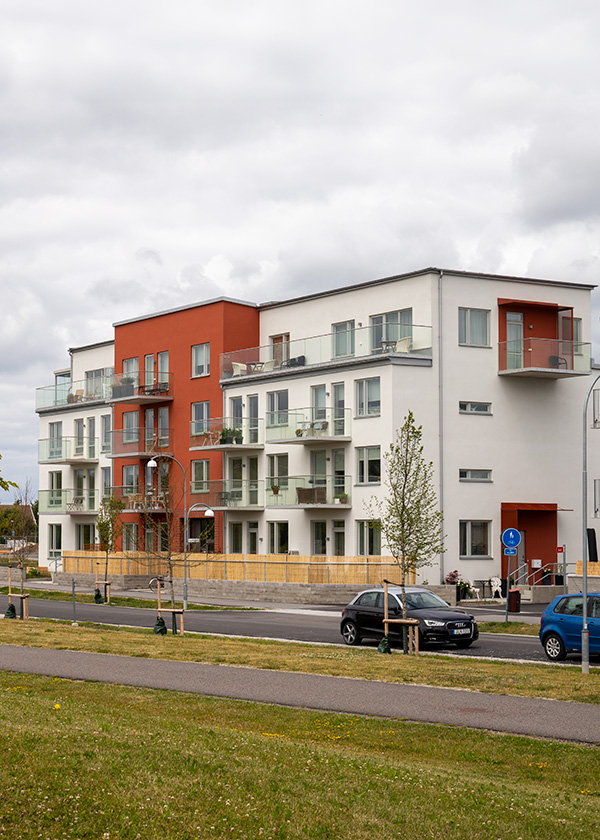 Ferdigstilte hus i Hjärup